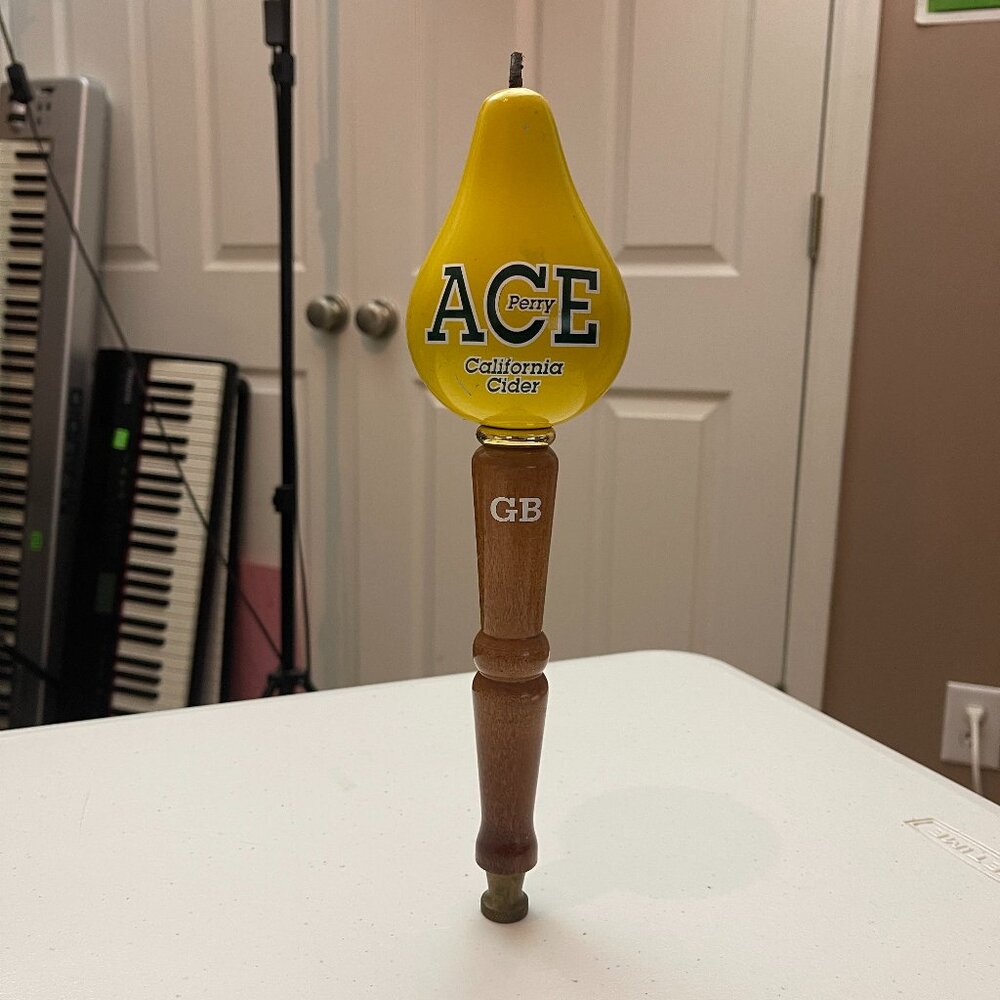 Ace Perry California Cider GB Pear Beer Tap Handle